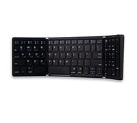 Pesderty Clavier Pliable Mini Clavier Rechargeable avec Souris à Pavé Tactile pour Phone PC