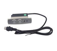 Pesderty Contrôleur de Fauteuil Inclinable Électrique ABS 2 Boutons 5 Broches Connecteurs Droits Canapé Électrique Fauteuil Élévateur Interrupteur de Commande Manuelle