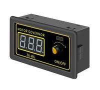 Pesderty Contrôleur de Vitesse de Moteur PWM DC Contrôleur de Ventilateur de Moteur de Haute Qualité avec Affichage Contrôleur de Moteur Module de Gradation LED 5 V 12 V 24 V 150 W