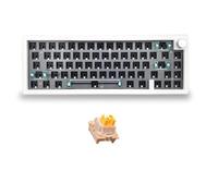 Pesderty GMK67 Clavier MéCanique RemplaçAble à Chaud Bluetooth 2.4G sans 3 Modes Clavier de Personnalisation + Kit de Commutateur de Sourdine PêChe A