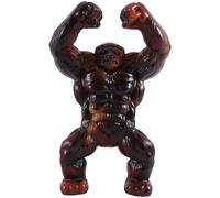 Pesderty Indestructibles pour Chiens pour Mâcheurs Agressifs, Saveur de Bœuf, à Mâcher de Dentition en Nylon, Rouge Facile à Utiliser 6,77 X 4,33 X 1,97 Pouces