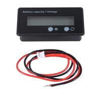 Pesderty Jauge de Capacité de Batterie LCD Indicateur D'ÉTat de Batterie au Plomb 12 V / 24 V / 36 V / 48 V, Testeur de Capacité de Batterie au Lithium