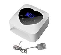 Pesderty Lampe D'Art D'Ongle Lampe D'Ongle LCD Affichage UV LED Lampe de Machine de Photothérapie D'Ongle Prise UE
