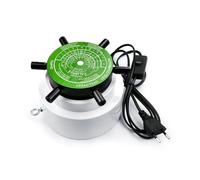 Pesderty Machine de Test de Remontoir de Montre Mécanique Testeur de Remontoir de Montre Automatique Pouvant Contenir 6 Montres Instrument Rotatif Prise UE