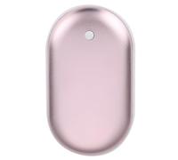Pesderty Mini Chauffe-Mains d'hiver Portable Rechargeable par USB, Chauffe-Mains de Poche, Puissance Mobile, Double Face, Chauffage, Rose, Installation Facile