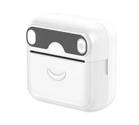 Pesderty Mini Imprimante de Poche, Imprimante Thermique Bluetooth Portable, pour Application Android ou iOS, Cadeau D'Imprimante sans Encre pour Enfants, Amis Durables