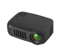 Pesderty Mini Projecteur Home Cinéma Projecteur Vidéo LED 3D Portable Projecteur de 4K 1080P Via Port HD Smart TV Box EU-Plug A Installation Facile Facile à Utiliser