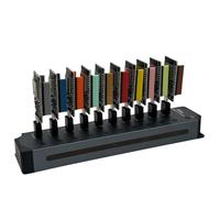 Pesderty NerdMiner Hub 3700KH/S Solo Lottery Miner 10X370KH/S Kit Combiné de Mineur Bitcoin BTC Miner Asic Crypto Mining Station