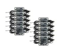 Pesderty Nouveau Module de Caméra 100 Degrés 1MP OV9732 1280x720 USB Pilote Gratuit Mise au Point Manuelle, avec Câble de 2 Mètres pour WinXP/7/8/10