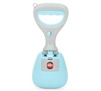 Pesderty Pelle à Crottes Incassable pour Chiens et avec Poignée pour Un Ramassage Facile, Collecteur de Déchets Sanitaires pour Chiens, Bleu