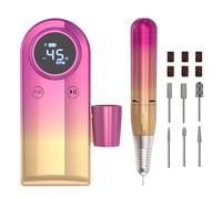 Pesderty Perceuse à Ongles Électrique pour Ongles en Gel Acrylique Manucure Pédicure Outils de Forme de Polissage pour Salon à Domicile Utilisation A