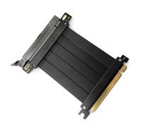 Pesderty Pleine Vitesse PCI-E 4.0 16 X Câble D'Extension de Carte Graphique Adaptateur Port D'Extension 180 DegréS Câble de 15 Cm