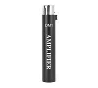 Pesderty Remplacer L'Amplificateur de Microphone Filaire Dynamique DM1, Préamplificateur de Microphone à Gain de 28 DB pour Micro Livestream SM7B, Noir, Installation Facile, Facile à Utiliser