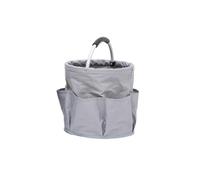 Pesderty Sac de Rangement Pliable Portable Gris, Sac à Outils de Jardinage, Sac à Outils Manuel, Accessoires de Plantation, Panier de Camping et Facile à Utiliser