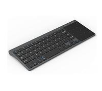 Pesderty Slim 2.4G Wireless Keyboard Mouse Number Clavier Numérique sans USB avec Pavé Tactile pour Ordinateur Portable Android