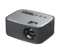 Pesderty T20 Mini Projecteur 1080P Vidéoprojecteur Adapté pour Home Cinema Extérieur Projecteur USB Prise UE