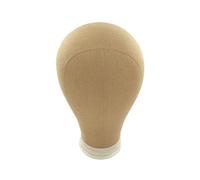 Pesderty TêTe de Formation TêTe de Mannequin pour Perruques TêTe de Mannequin pour Perruques TêTe de Coiffage Professionnelle TêTe de Mannequin en Toile-B