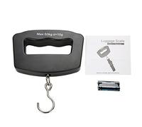 Pèse - bagage numérique portable 50kg / 10g, balance électronique compacte écran LED étanche, tare & conversion d'unités - précis, robuste, idéal voyage/plein air