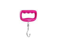 Pèse-bagages électronique avec crochet/sangle - Affichage LCD - Outils de mesure du poids pour la maison, les voyages, le shopping, rose, A