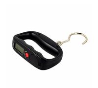Pèse-bagages électronique portable avec crochet/sangle - Écran LCD - Outils de mesure du poids pour colis, valise, Noir , A