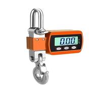 Pèse-bagages portable, Conversion d'unité de rétroéclairage LCD multicolore 500 kg/300 kg(300kg Orange)