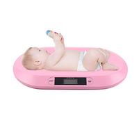 Pèse Bébé, Balance Bébé Numérique Précise, Avec Affichage LCD, Rose, Pèse Animaux Multi-Usages, Convient Pour Peser Objets Moins 20 kg, Elle Est Adaptée Pour Peser Des Bébés, Chats, Chiens, Etc