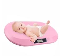 Pèse-bébé électronique, 20 kg/44 lbs, avec écran LCD, petite balance pour bébé, avec serviette et souverain