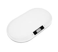 Pèse-bébé électronique 20 kg, numérique, 10 g, plusieurs unités, protection contre les surcharges, arrêt automatique, blanc, pour nourrissons, enfants et parents