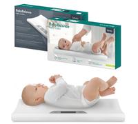 Lionelo Pèse-bébé BabyBalance – Jusqu'à 20 kg, grand écran, tare, mémoire, précision 5 g