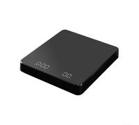 Pèse-café rechargeable PC ABS résistant à la chaleur (noir)