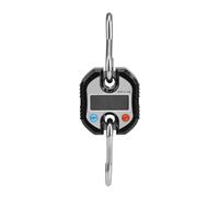 Pèse Electronique Pèse Bagage Électronique Peson Numérique Portatif avec écran LCD Crochet 150kg/300lb(Noir)