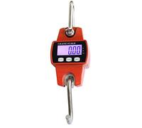 Pèse-personne à suspendre avec écran LCD numérique - Mini balance portable - Balance industrielle - Balance agricole - Balance de traction - Balance à gibier - 300 kg