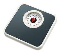 Pèse-personne Analogique, Mécanique 120kg, Précision, Antidérapante, Sans Piles Adler AD8178 Blanc/Gris 06862