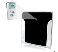 Pèse-personne écran LCD déporté - Transmission infrarouge - Impédancemètre masses graisseuse et eau - Mémoire 12 utilisateurs - Grand écran amovible visibilité optimale