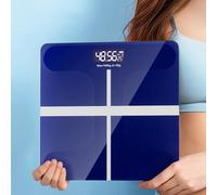 Pèse-personne, balance de salle de bain numérique hautement précise, machine à peser numérique pour les personnes, affichage haute définition et chargement USB, mise sous tension et hors tension intel