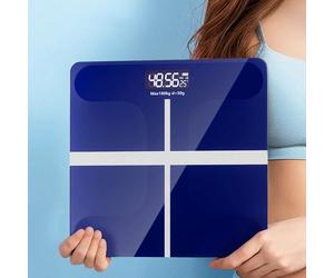 Pèse-personne, balance de salle de bain numérique hautement précise, machine à peser numérique pour les personnes, affichage haute définition et chargement USB, mise sous tension et hors tension intel