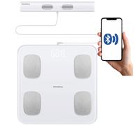Pèse-personne connecté avec mesure de la masse grasse et de la composition corpo