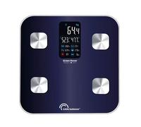 LITTLE BALANCE 8661Cardio X4 USB-R, Impédancemètre connecté sans pile, Rechargeable USB, Réparable, 180 kg, Bleu nuit