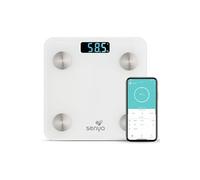 Pèse Personne connecté/Pèse Personne impédancemètre blanc/Application Fitdays
