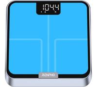 Pèse personne connecté RENPHO Elis Chroma A017 - Impédancemètre Intelligent avec Éclairage LED et Suivi de 13 Mesures Corporelles