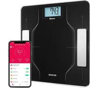 Pèse-personne connecté SENCOR SBS 8002BK Bluetooth IMC 180 kg Noir