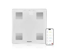 Pèse Personne Connecté Shape Sense Connect Lite,Balance Impédancemètre Avec Connexion À Une Application,Analyse Corporelle Du Poids,Balance Électronique Avec Écran Led,Blanc
