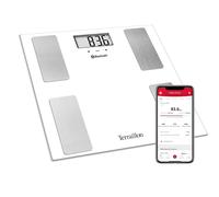 Pèse Personne Connecté Smart Connect-Imc-8 Utilisateurs-Bluetooth Low Energy-Capacité 160Kg-Blanc