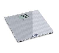 Pèse-personne design [Kern MGD 100K-1] Élégance et stabilité du plateau en verre plat, Portée [Max]: 180 kg, Lecture [d]: 100 g, Plateau de pesée: LxPxH 300x300x19 mm
