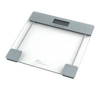 LITTLE BALANCE 8193 SB2 Electronique, Pèse-personne électronique, Plateau verre trempé transparent, 160 kg / 100 g, Transparent