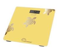 Little Balance - Pèse-personne PP Tortues Gold 8731 - USB réparable - 180 kg/100 g - Jaune
