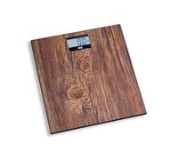 ADE Pèse-personne électronique BE2004, verre/bois, 180 kg/100 g, grand écran, surface antidérapante