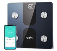 Pèse Personne Électronique By Anker-Balance Digitale C1 Avec Bluetooth,Affichage Led,12 Mesures(Poids/Imc/Masse Grasse/Etc.) Avec Appli Android/Ios