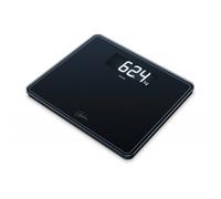 Pèse-personne en verre noir