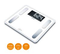 Beurer Pèse-personne impédancemètre BF 410 Signature Line – 200 kg, écran LCD, blanc